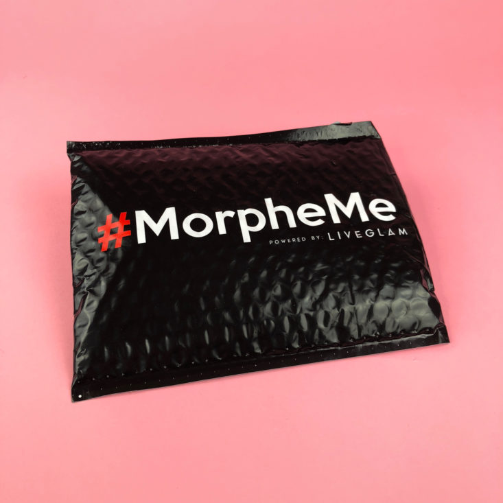 LiveGlam MorpheMe Brush Club September 2018 - Package
