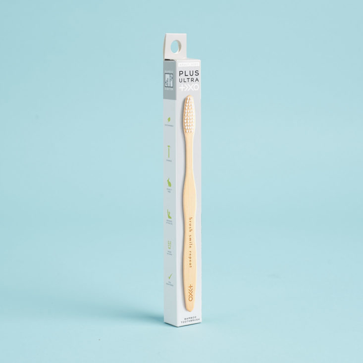 Love Goodly October November 2018 - Bamboo Tooth Brush Packed Front