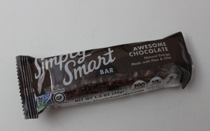 Love with Food October 2018 - Simply Smart Bar in Awesome Chocolate Top