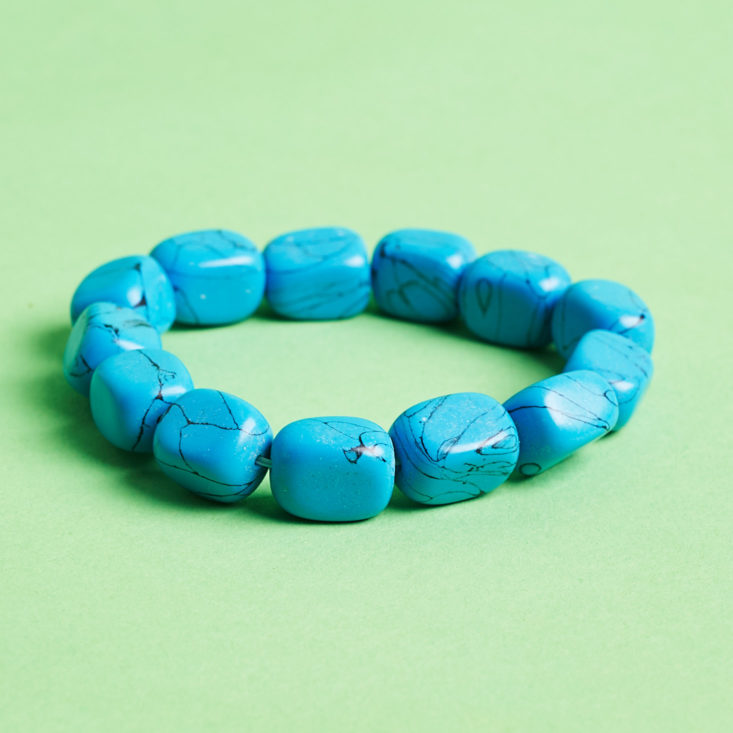merkaela fall turquoise stone bracelet