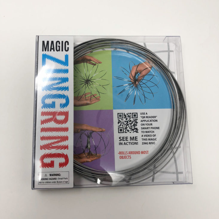 Mystery Box October 2018 - Magic Zing Ring Pack Front