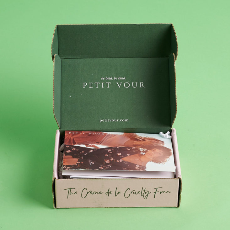 Petit Vour October 2018 - Box Open Front