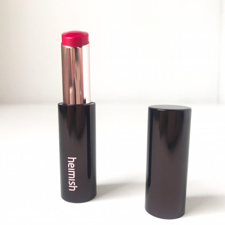 Pink Seoul October 2018 - Heimish lipstick open front view
