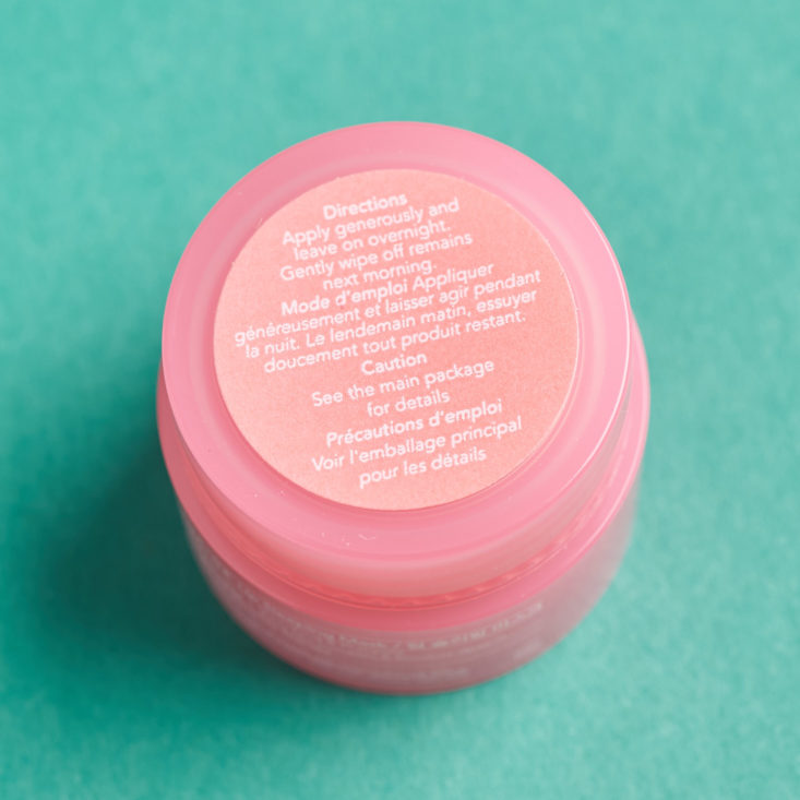 Play! Smarts by Sephora K-Beauty October 2018 - Laneige Lip Sleeping Mask Top