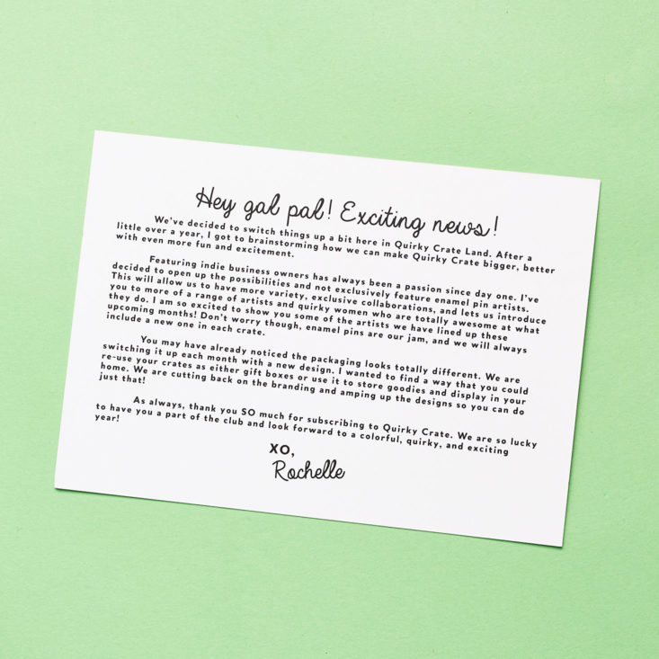 quirky crate editor note