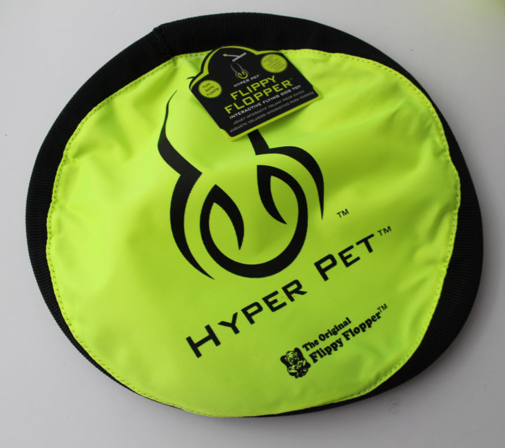Rescue box october 2018 - Hyper Pet Flippy Flopper Top View