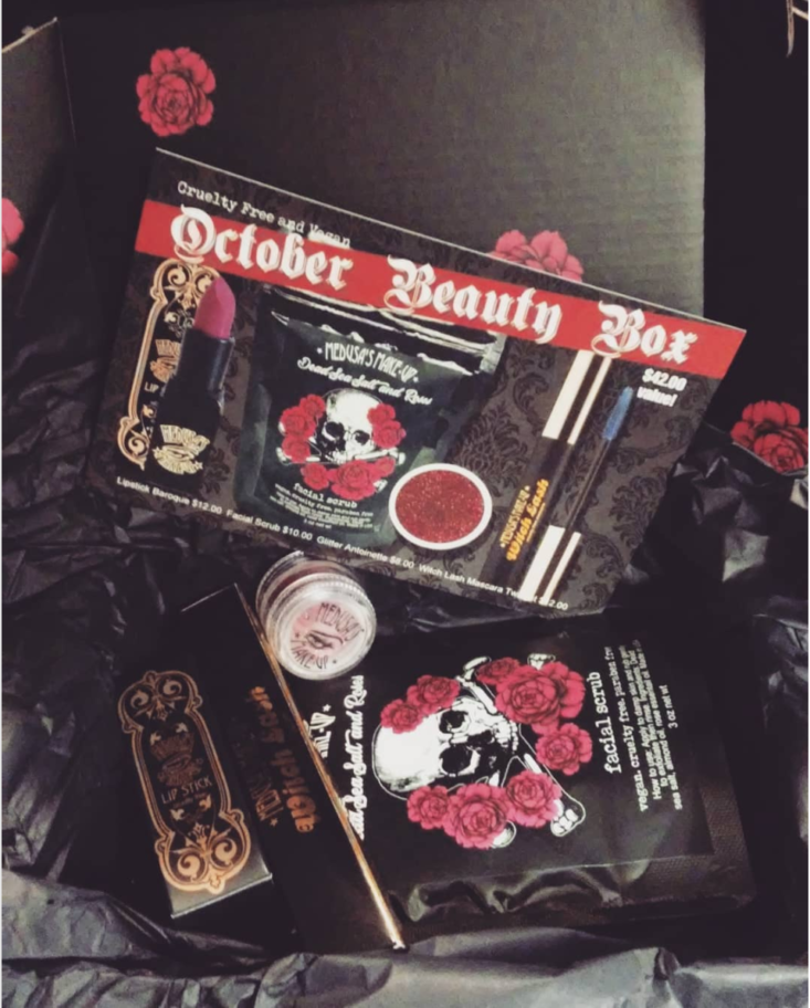 October 2018 Medusa's Make-Up Beauty Box