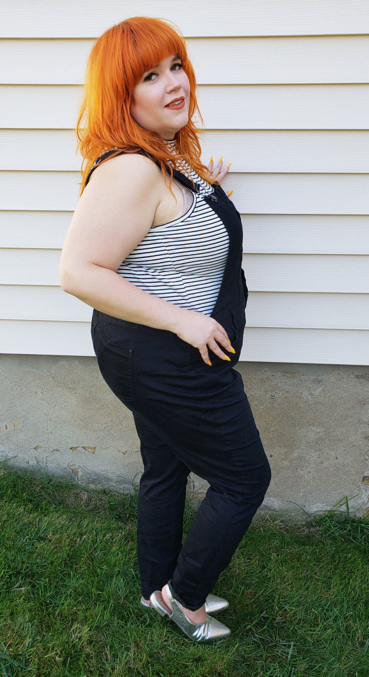 Shoe Dazzle September 2018 - Plus Size Skinny Overall Size Side