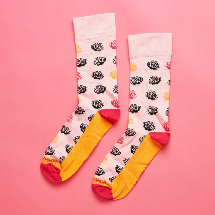 sock panda cute patterned socks with bright colors
