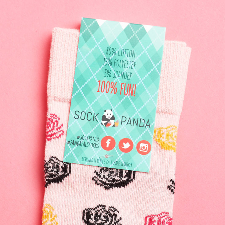 sock panda womens patterned socks