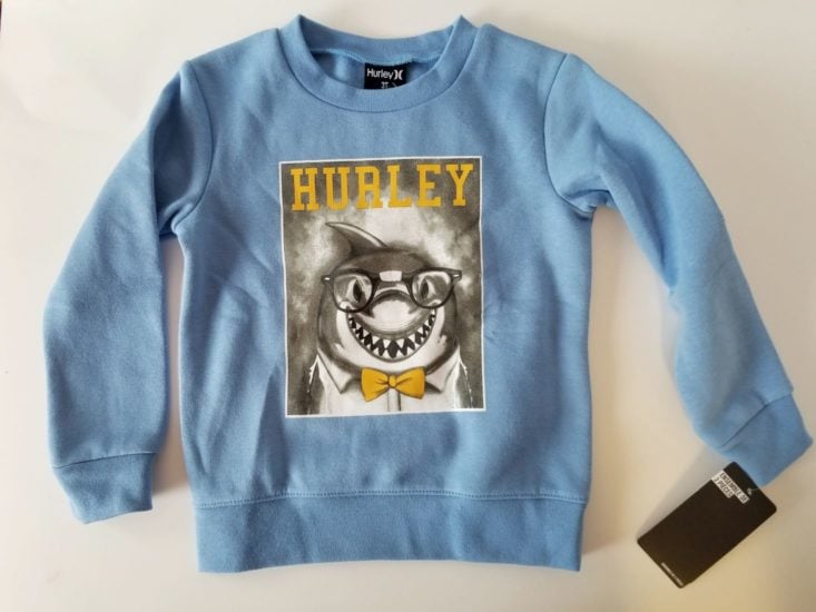 Stitch Fix Kids Boy Box October 2018 hurley sweater