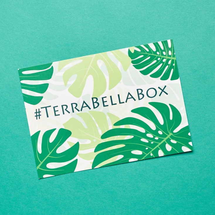 terra bella box info card