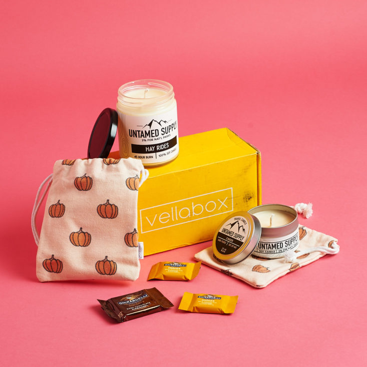 Vellabox Vivere October 2018 - Box With All Products