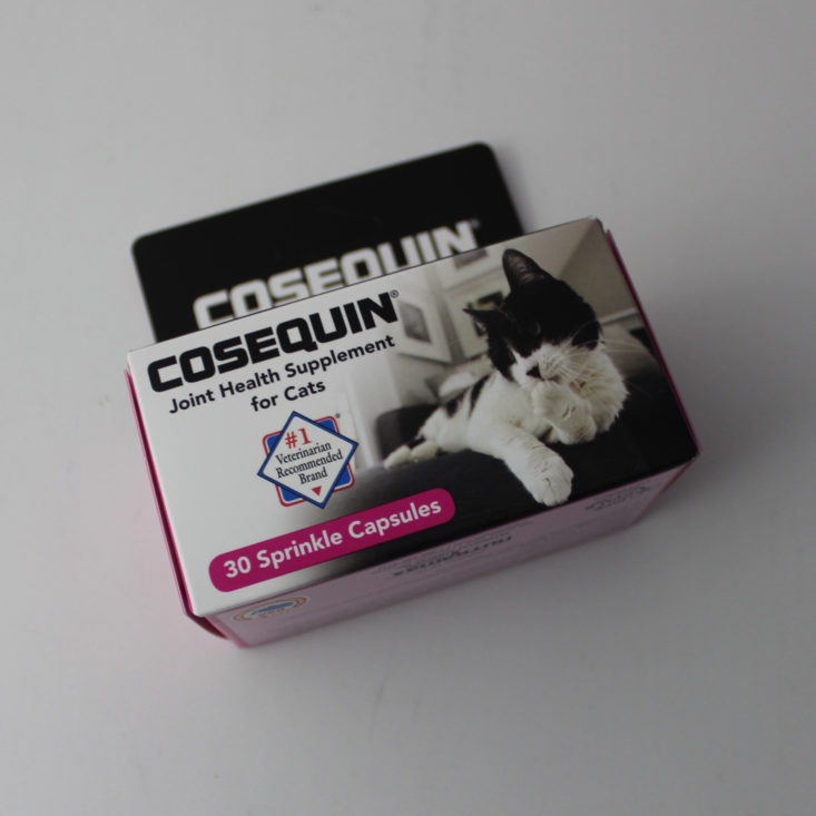 Vet Pet Box Cat October 2018 Cosequin