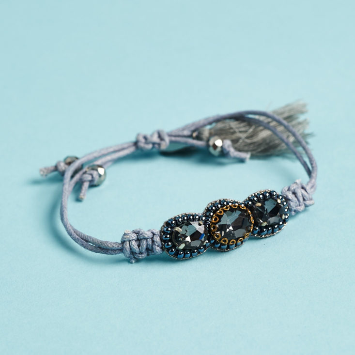 Your Bijoux Box stones on bracelet