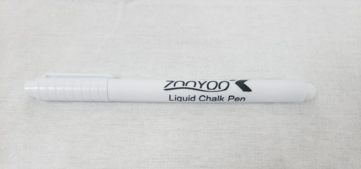 Flair & Paper November 2018 mini chalkboard pen detail
