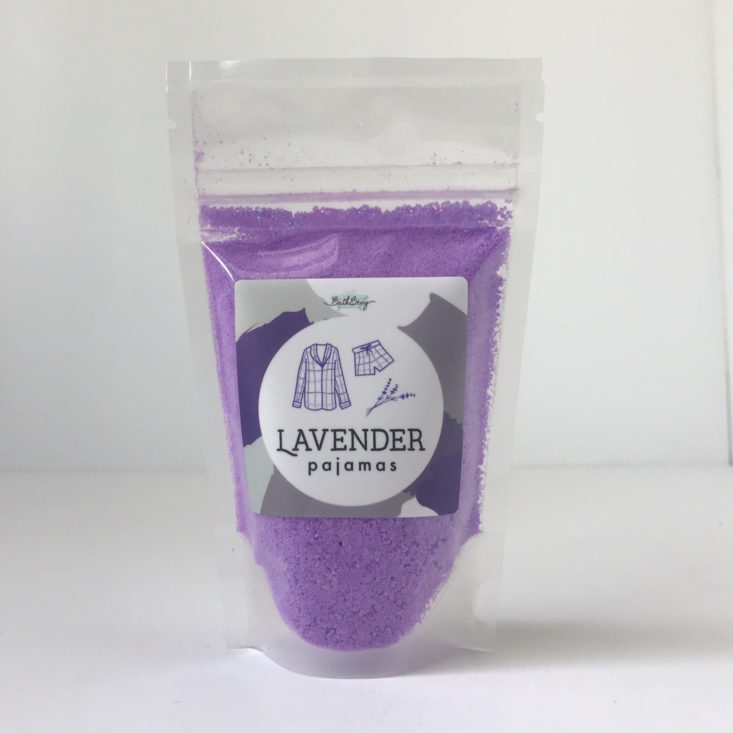 Lavender Pajamas Bath Bomb Dust by Bath Bevy