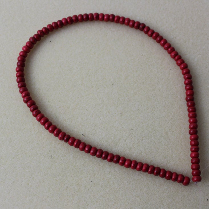 Blueberry Cove Beads November 2018 - Red