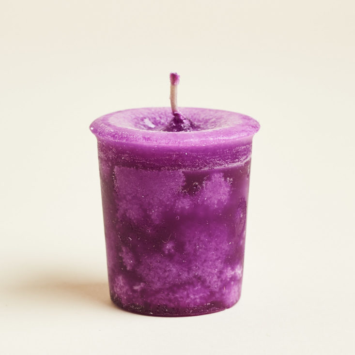 Buddhi Box Oils November 2018 healing candle