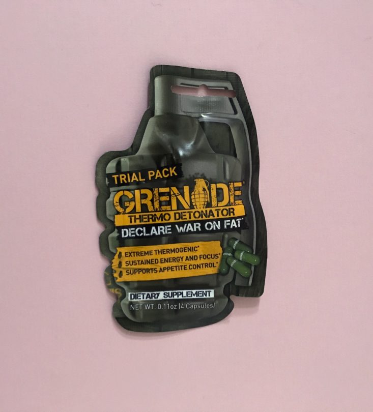 BuffBoxx October 2018 - Grenade Thermo Detonator, 4 capsules 3