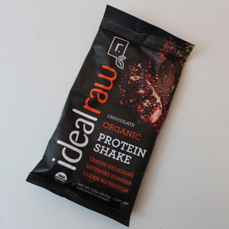 CLEAN.FIT Box November 2018 Review -Idealraw Protein Shake in Chocolate Top