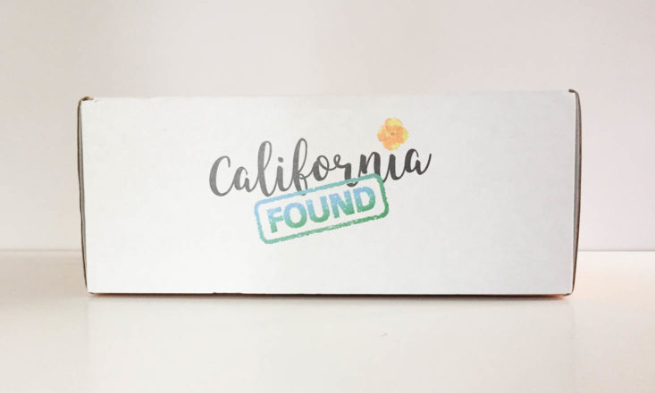 California Found Subscription Box Review November 2018 - Box Closed Front