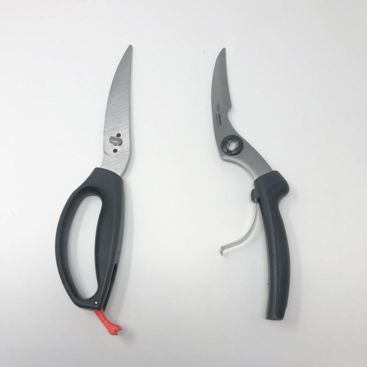 CrateChef OctoberNovember Review 2018 - OXO Good Grips Poultry Shears 5
