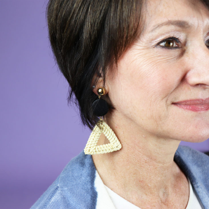 Earfleek Premier Boho earrings worn