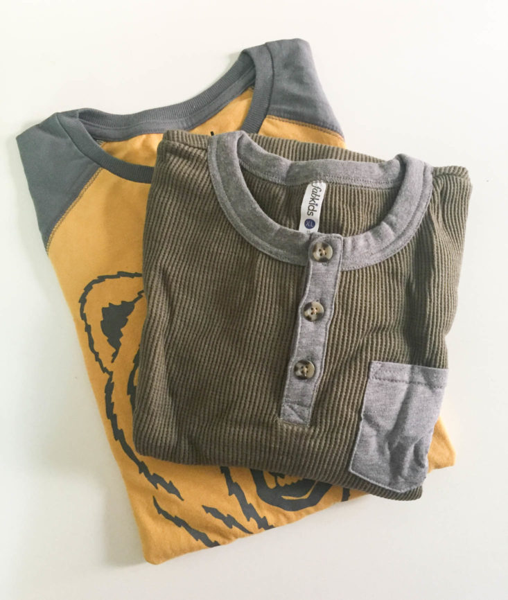 FabKids Subscription Review Boys Edition October 2018 - Both Tees Top