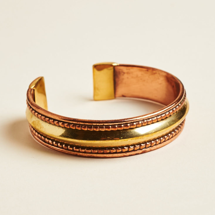 Globe In Appreciate gold bracelet