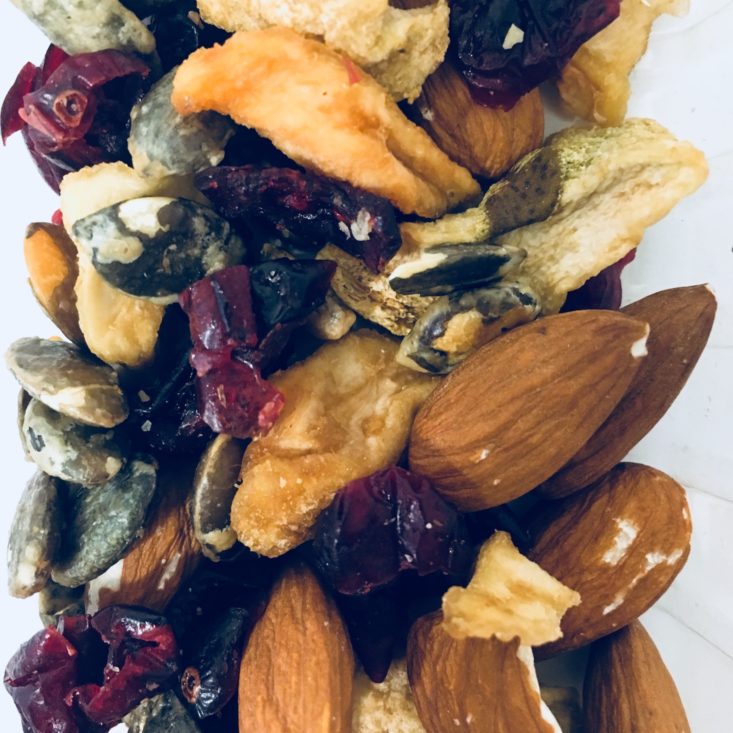 Graze Variety Box November 2018 Review - Vanilla Pear Energiser Closer Top