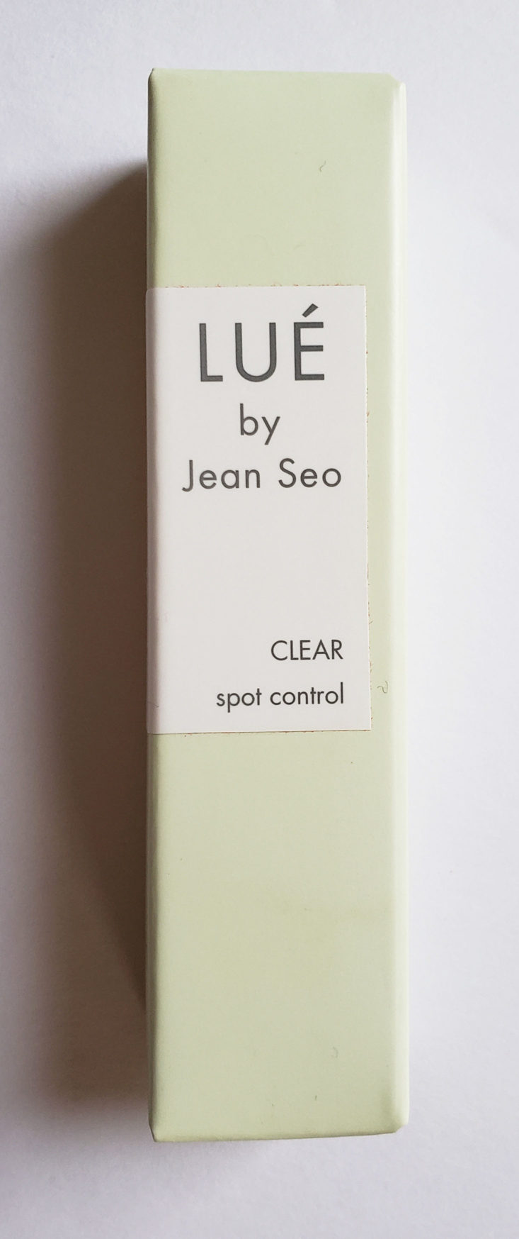 H2BAR September 2018 - LUE by Jean Seo Clear Spot Treatment Boxed Front