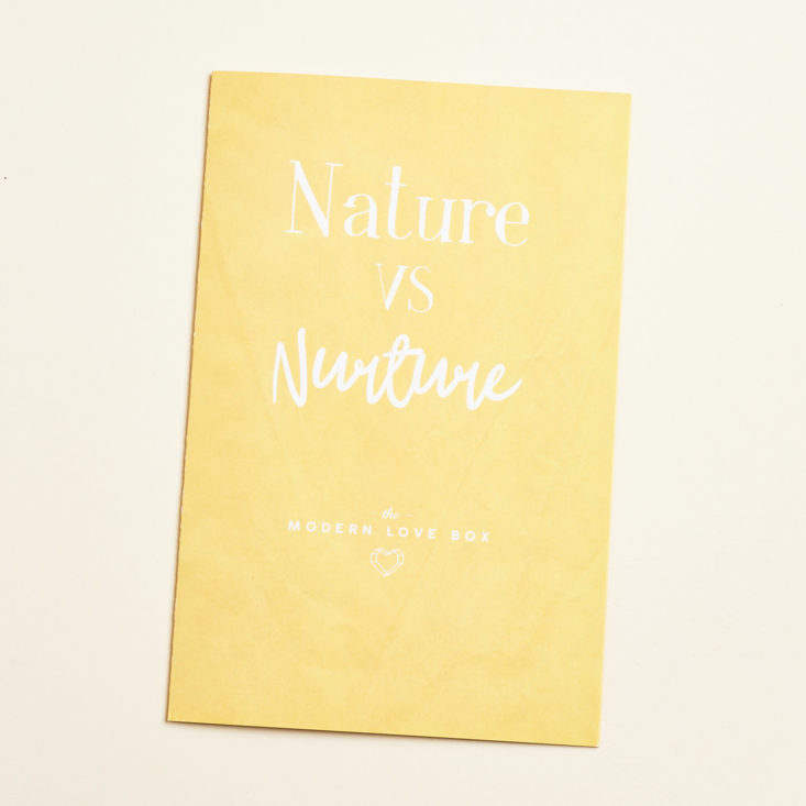 Modern Love Box nature vs nurture