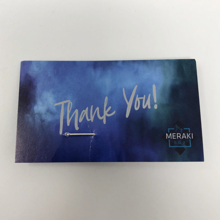 My Meraki Box November 2018-8 - Blue Flash Labradorite Scarf Pin Back