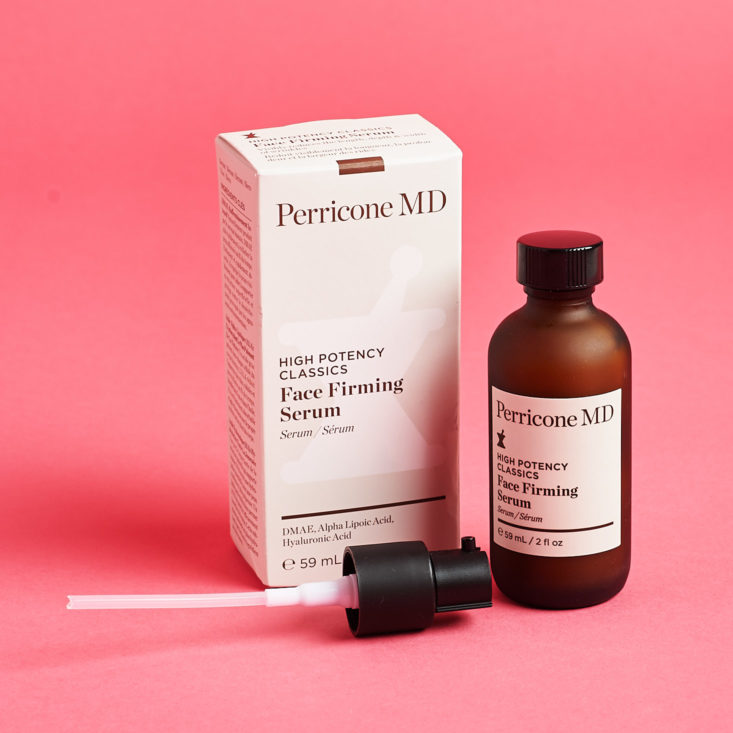 New Beauty Test Tube October 2018 perricone serum