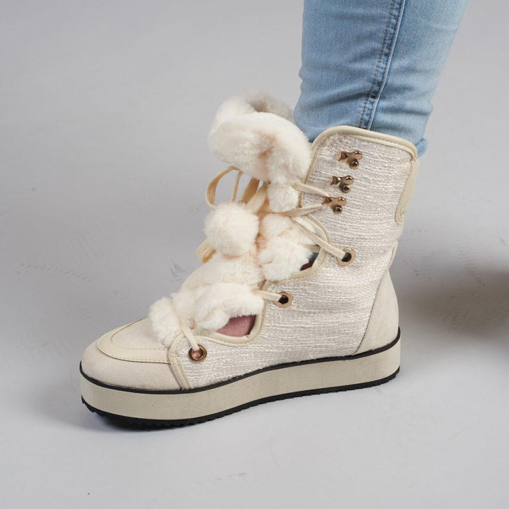 Shoe Dazzle November vegan boot review