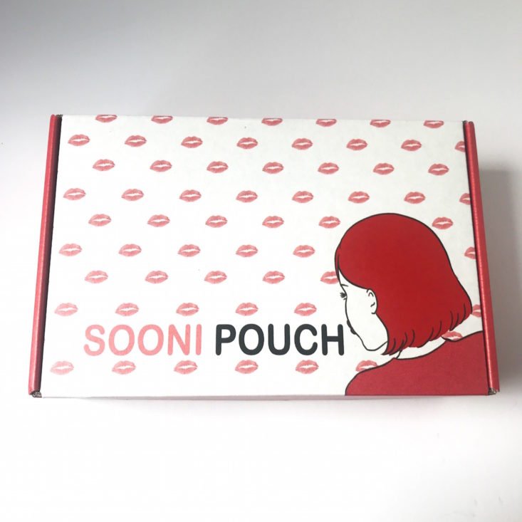 Sooni Pouch Review September 2018 - Box Front Top