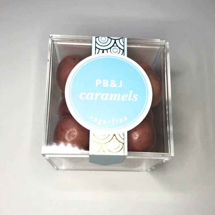 Sugarfina Trick Box - Princess Pearls, Small Candy Cube Back 1