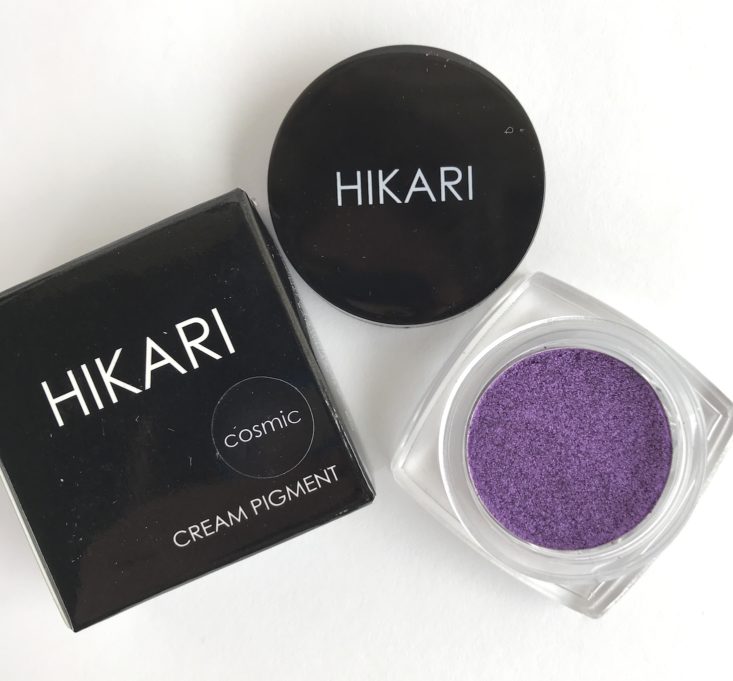 Sweet Sparkle Box October 2018 - Hikari Cream Pigment Eye Shadow Top