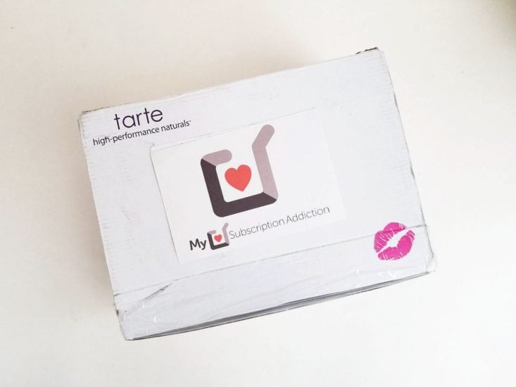 Tarte Custom Kit November 2018 box
