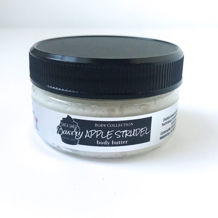 The Bakery Box October 2018 - Apple Strudel Body Butter Front