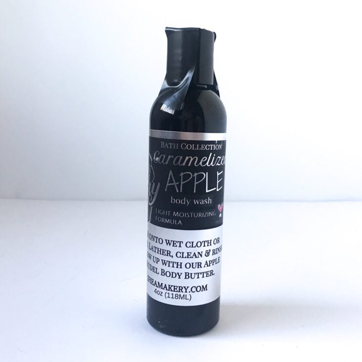 The Bakery Box October 2018 - Caramelized Apple Body Wash Front