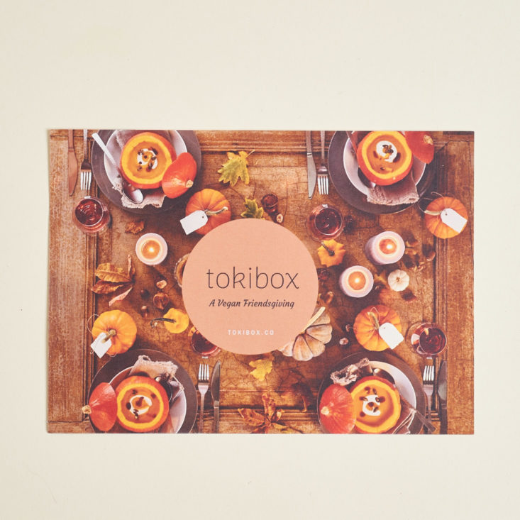TokiBox November 2018 card