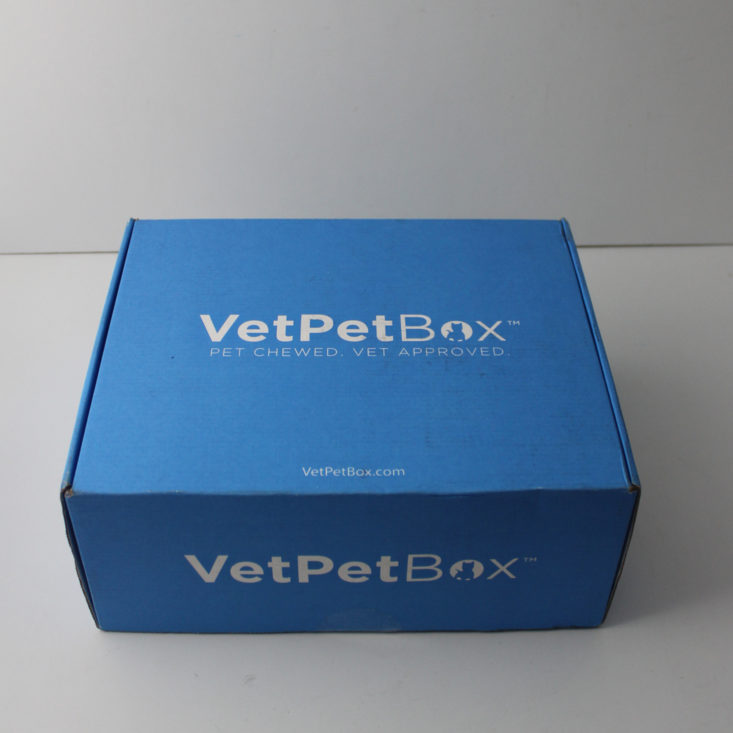 Vet Pet Box Dog December 2018 Review - Box Closed Top