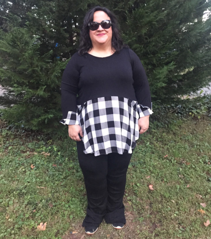 Wantable Style Edit Subscription Review October 2018 - Fooler Top by Love & Legend Front