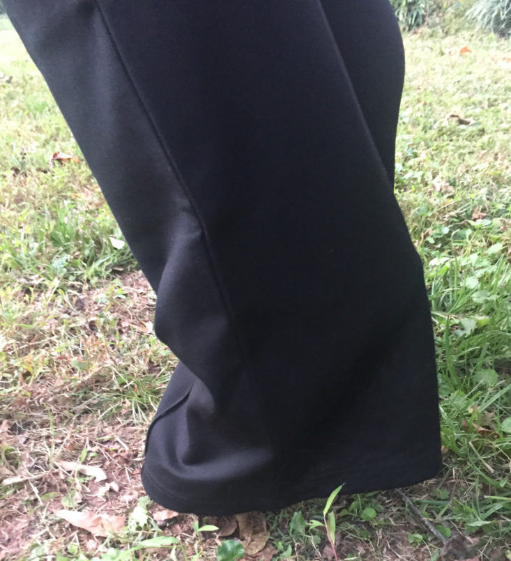 Wantable Style Edit Subscription Review October 2018 - Ponte Pants by Lysse Side