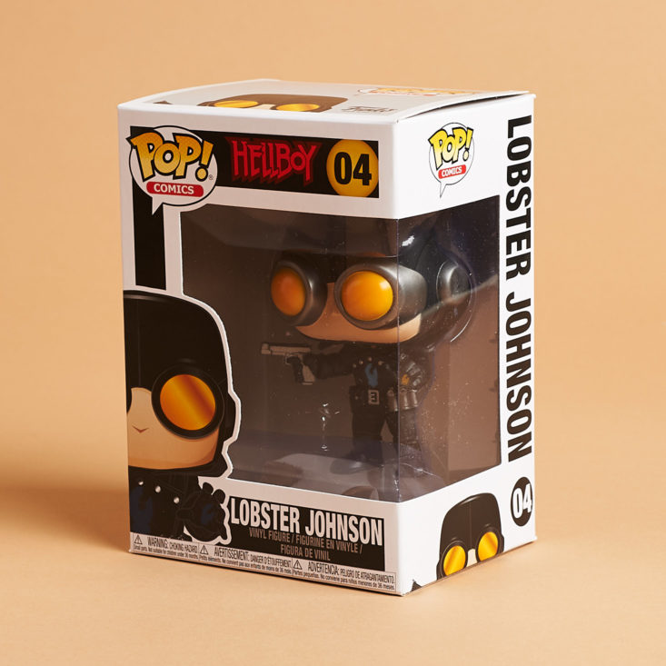 Zbox Review November 2018 - Hellboy- Lobster Johnson In Box Front