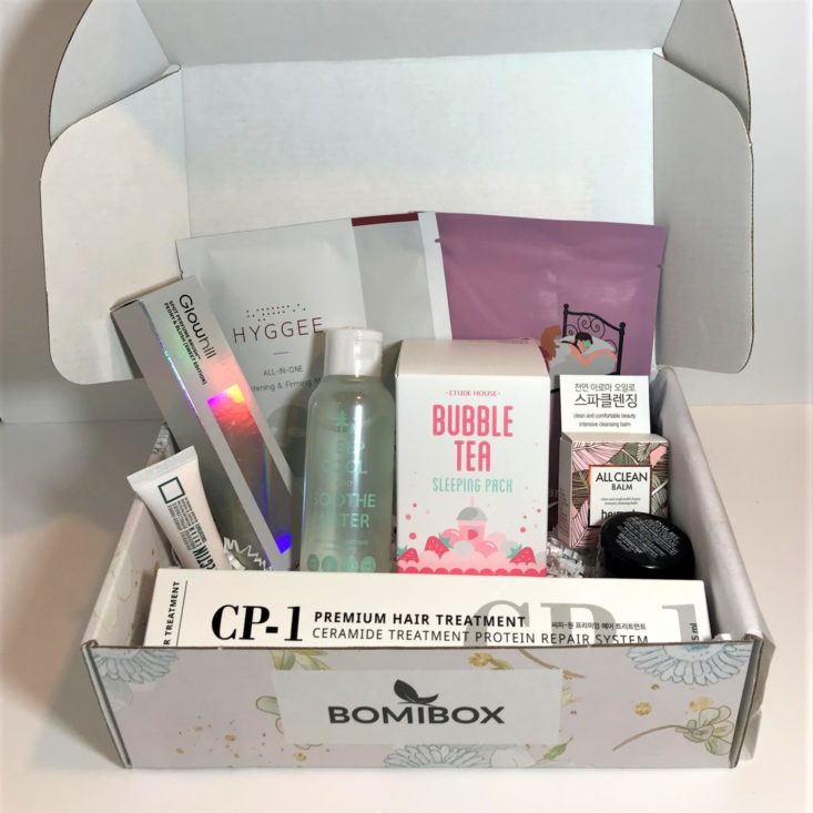 BomiBox November 2018 - All Items Unboxed