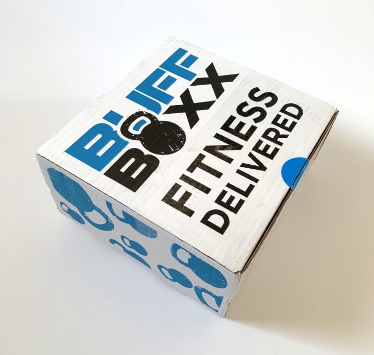 BuffBoxx Fitness Subscription Review December 2018 - Box Closed Top