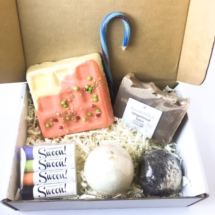 Crescent City Swoon Subscription Box November 2018 - All Products Group Shot Top